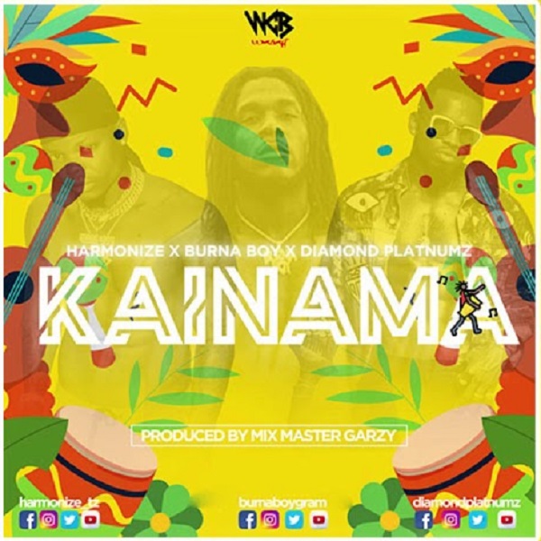 Harmonize - Kainama ft Burna Boy, Diamond Platnumz