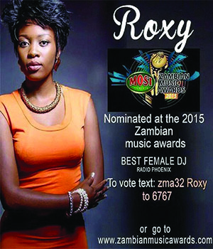 Zambian DJ Roxy