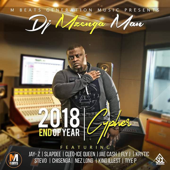 Dj Mzenga Man ft. Various Artists - "2018 End Of Year Cypher"