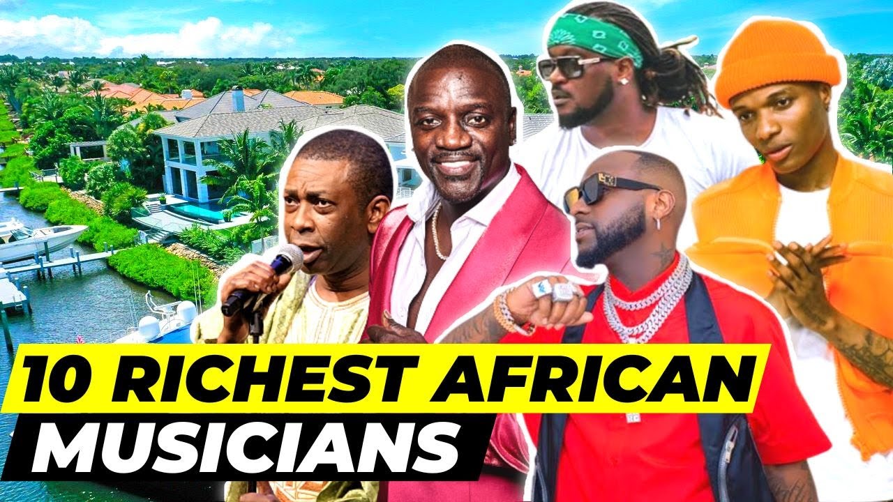 Top 10 Richest Musician in Africa 2023